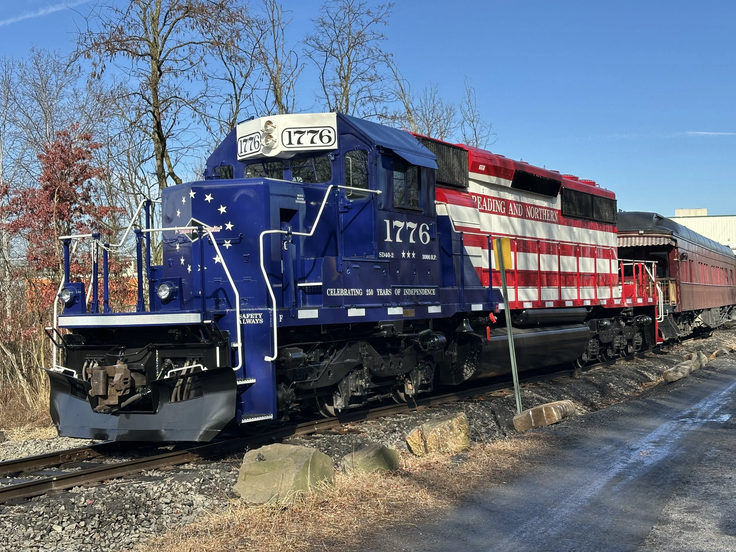 USA 250 STEAM CELEBRATION — Reading Blue Mountain & Northern